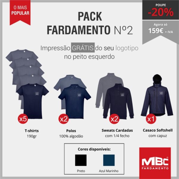 Pack Fardamento nº2