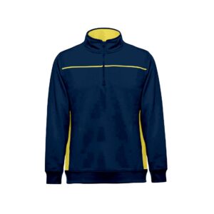 SWEAT 1/4 FECHO BICOLOR